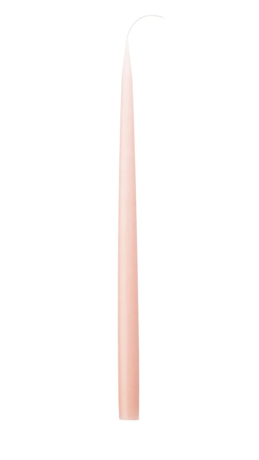 Kerze, hellrosa, 35cm