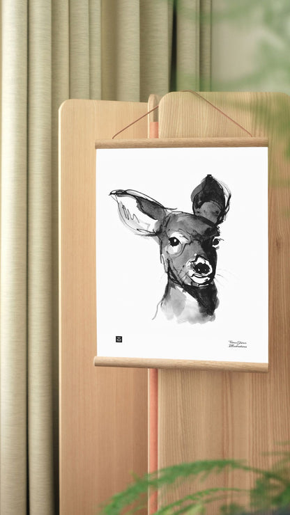 Poster, Charming Deer
